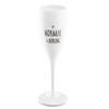 Koziol - Superglas Cheers No. 1 Champagneglas Normal is Boring - Kunststof - Wit