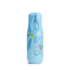 Zoku - Thermosfles RVS, 350 ml, Blauw Bloem Design - Zoku Hydration