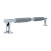 Luzzo® Fisso Soft Handgreep Badkamer 60 cm - Chroom/Grijs - Handgreep Bad of Douche of Toilet