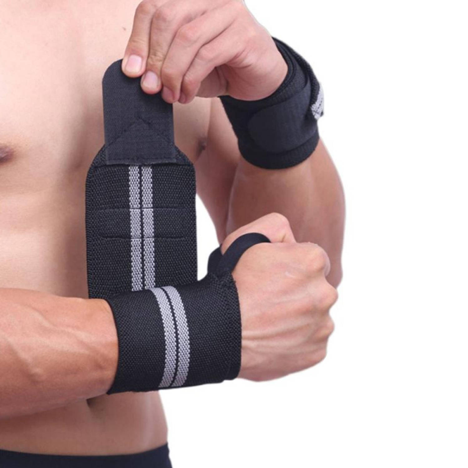 bijkeuken Misbruik iets Fitness / Crossfit Polsband Polsbandage Wrist Support Wraps | Blokker