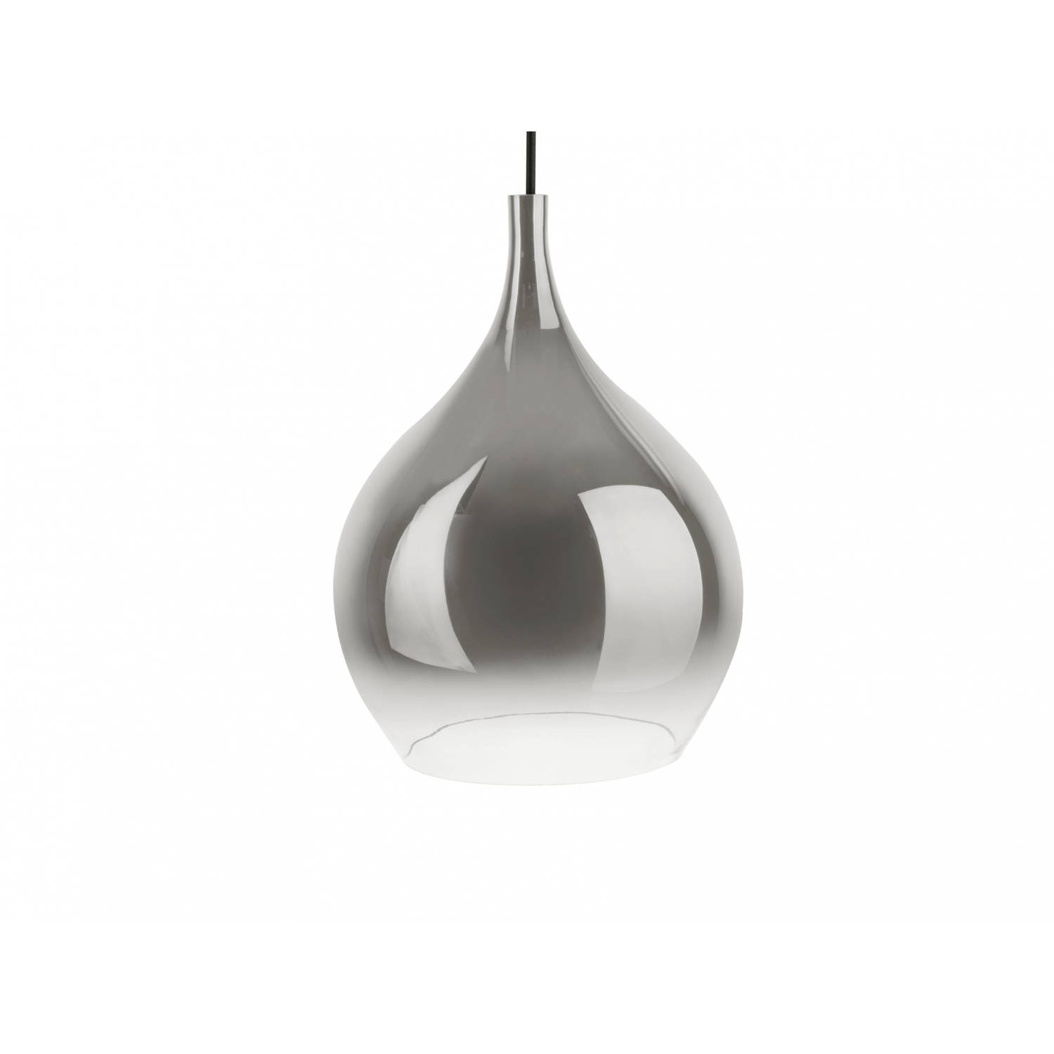 Leitmotiv Hanglamp Drup 26 X 35,5 Cm Glas Chroom