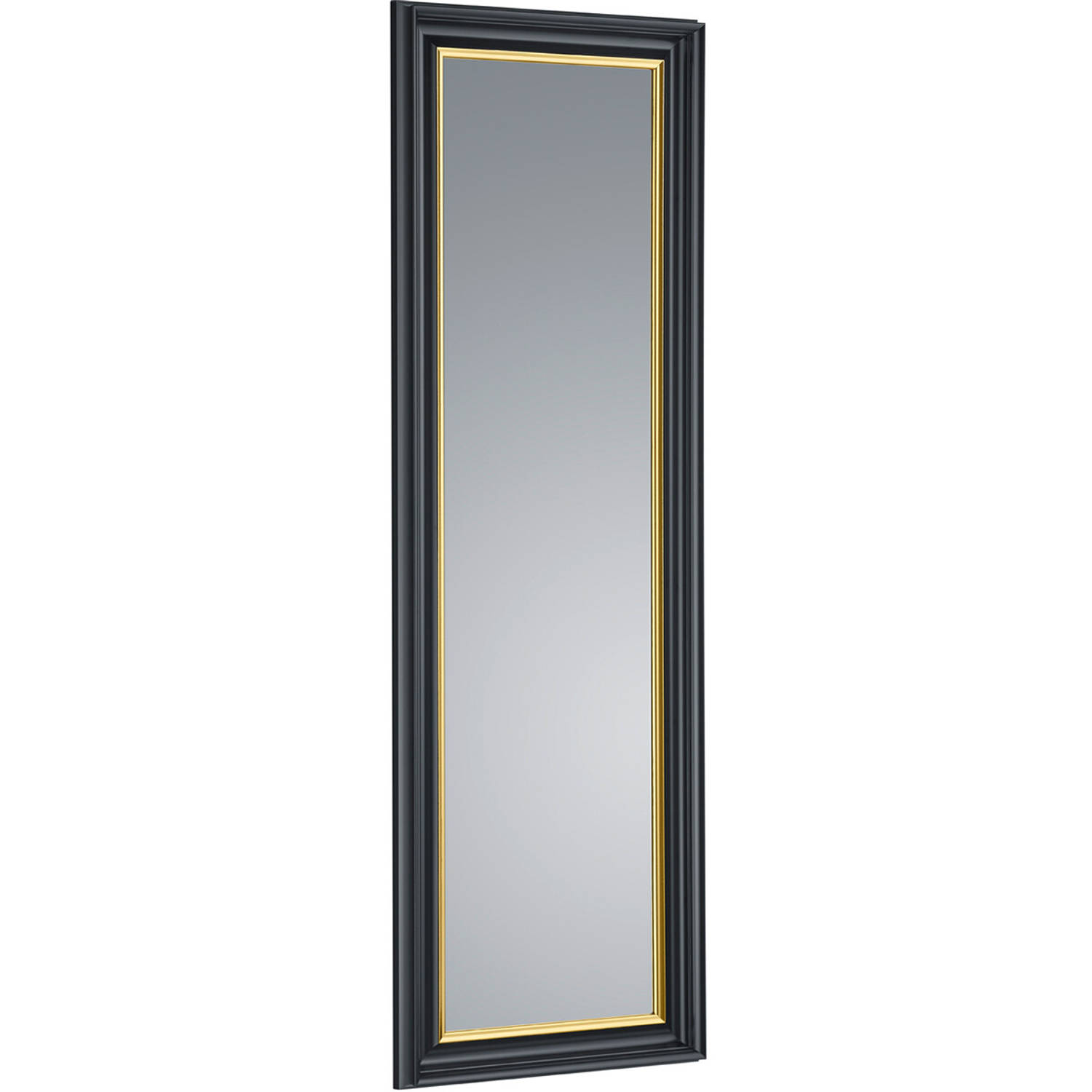 Spiegel - Trion Wondi - 50x150cm - Wandspiegel in Frame - Zwart