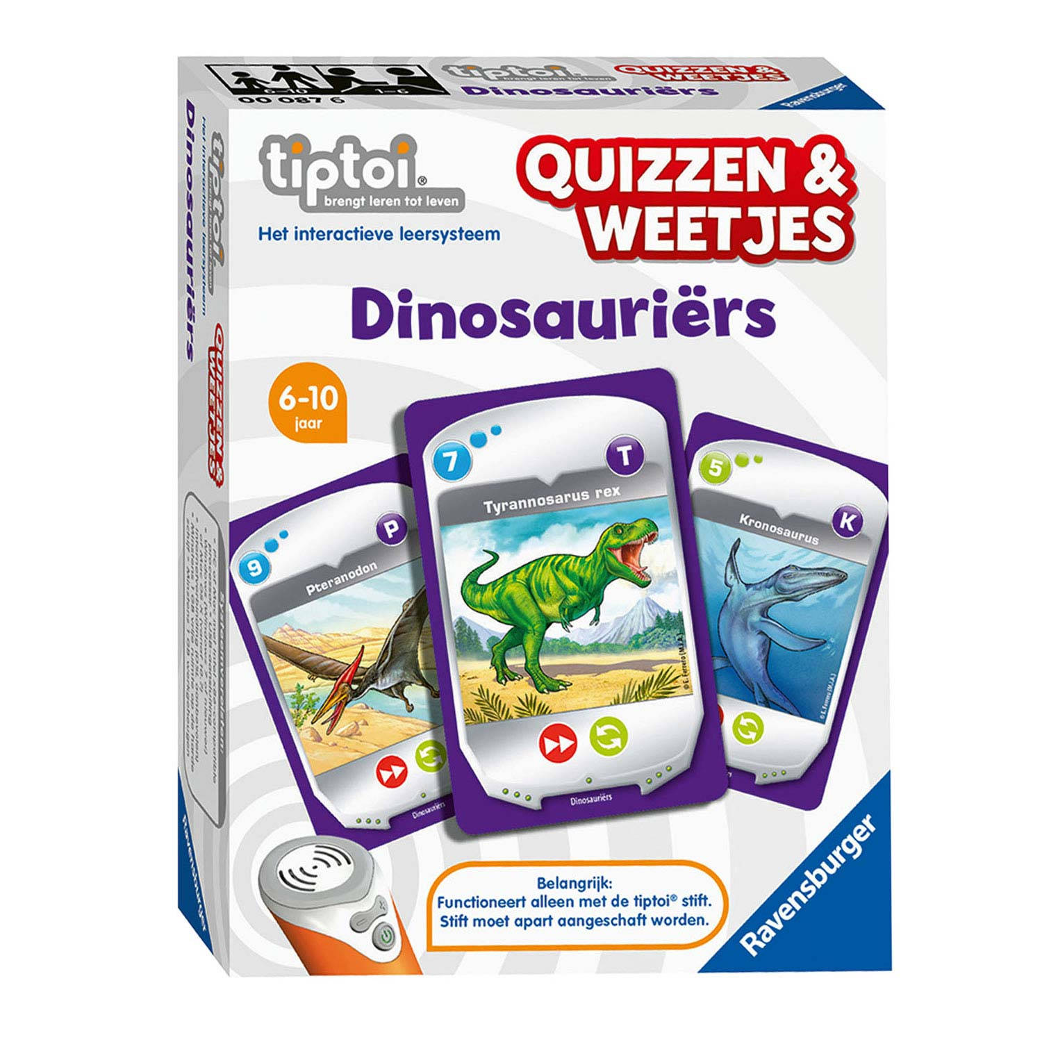 Ravensburger Ravensbuger Tiptoi® Quizzen & Weetjes Dinosauriers