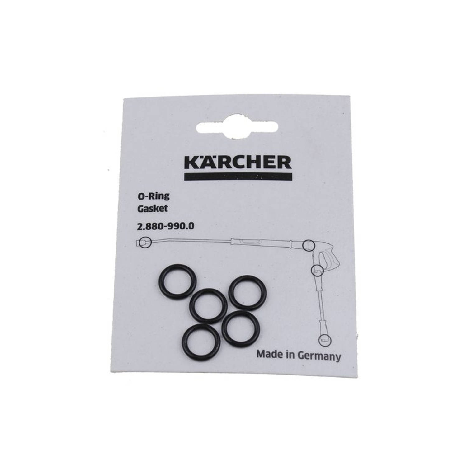Kärcher o-ring (o-ringen set 5 stuks) 28809900