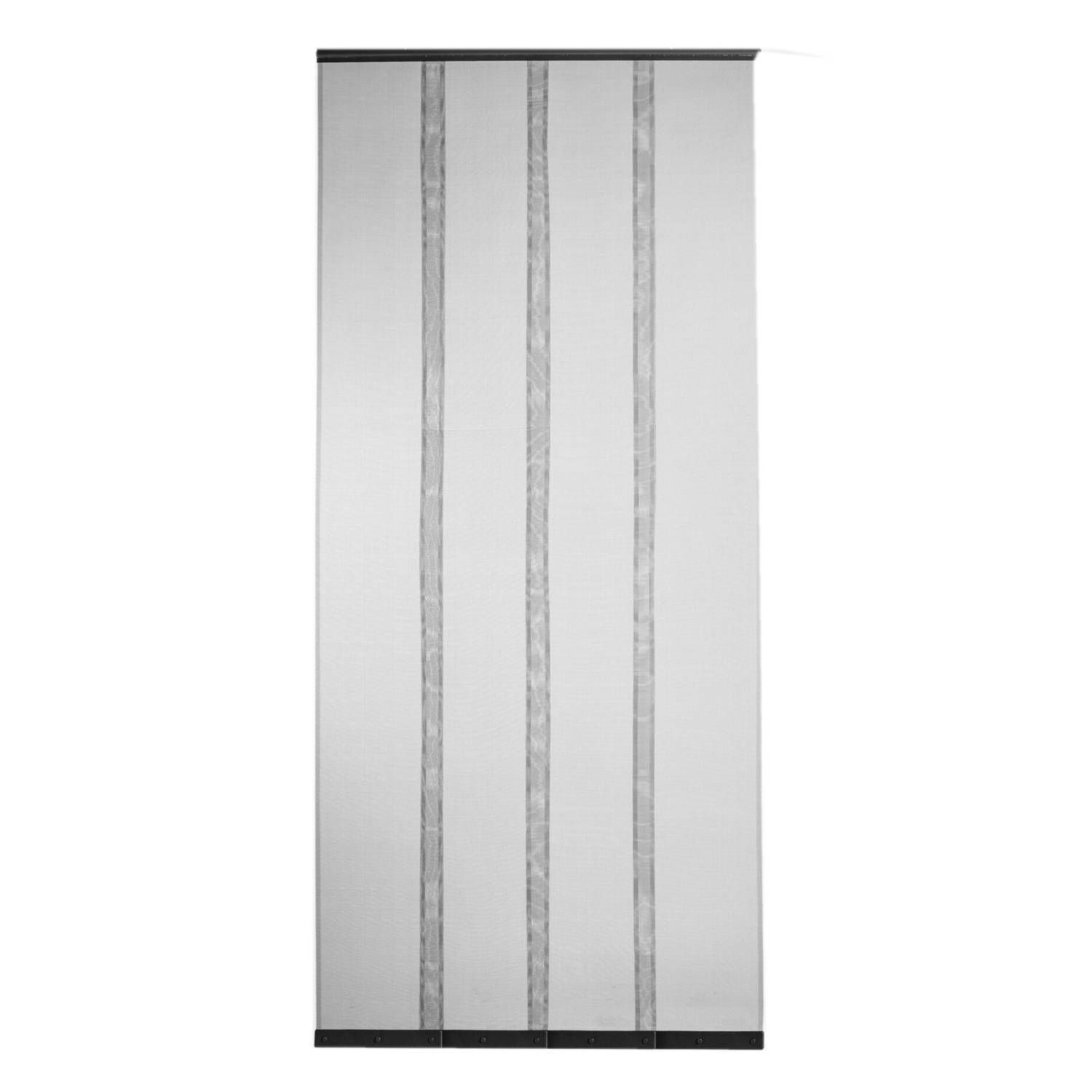 Magnetisch vliegen/insecten gordijn zwart 100 x 230 cm - Vliegengordijnen