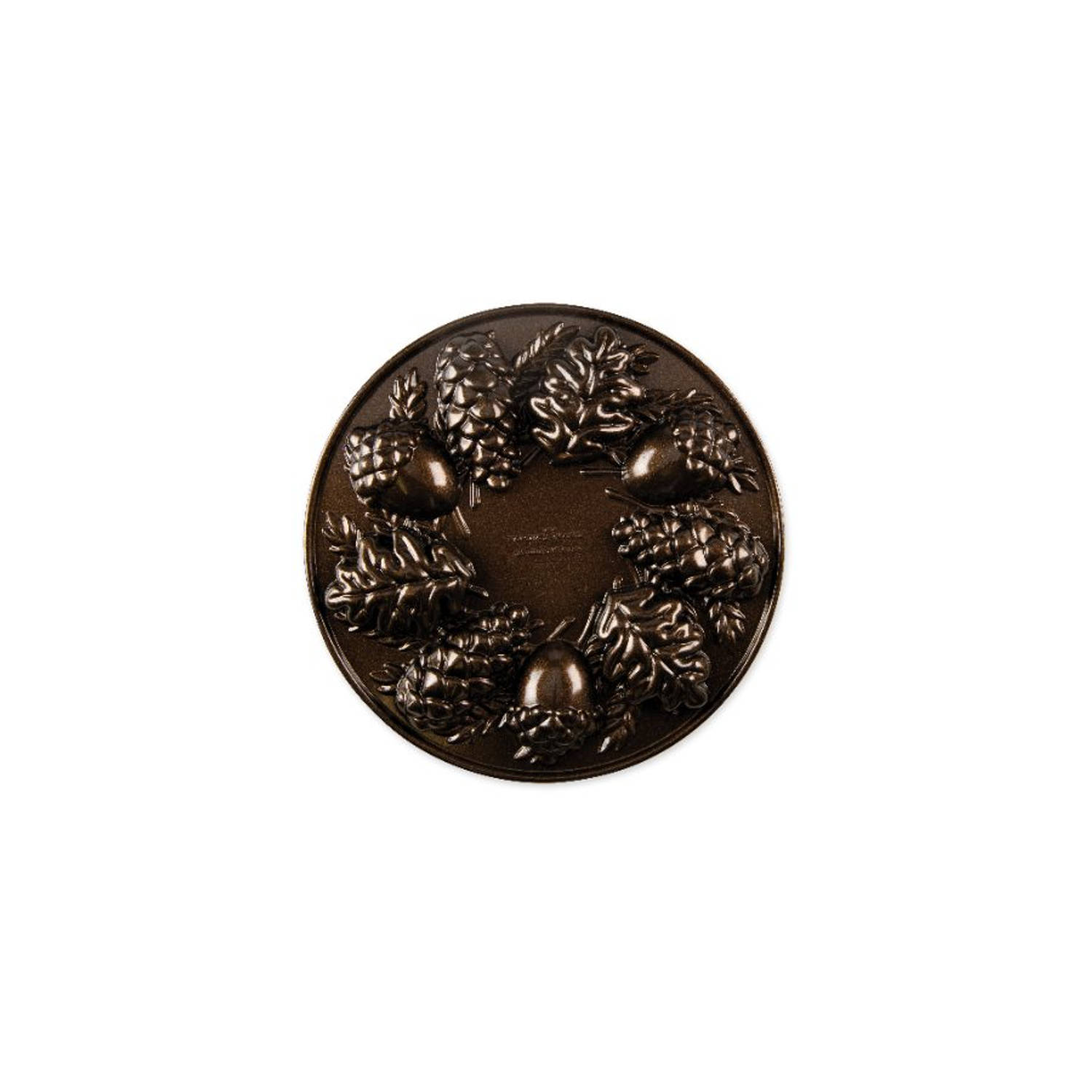 Bakvorm ""Woodland Cakelet Pan"" - Nordic Ware Fall Harvest Bronze
