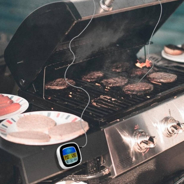 Vleesthermometer Met Touchscreen Voor Koken en BBQ’en