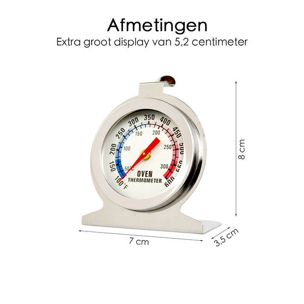 Oventhermometer - Thermometer Oven - Rookoven Temperatuurmeter
