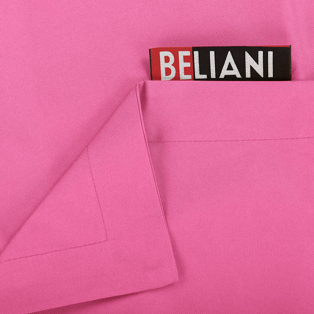 Beliani FUZZY - Grote zitzak-Roze-Nylon