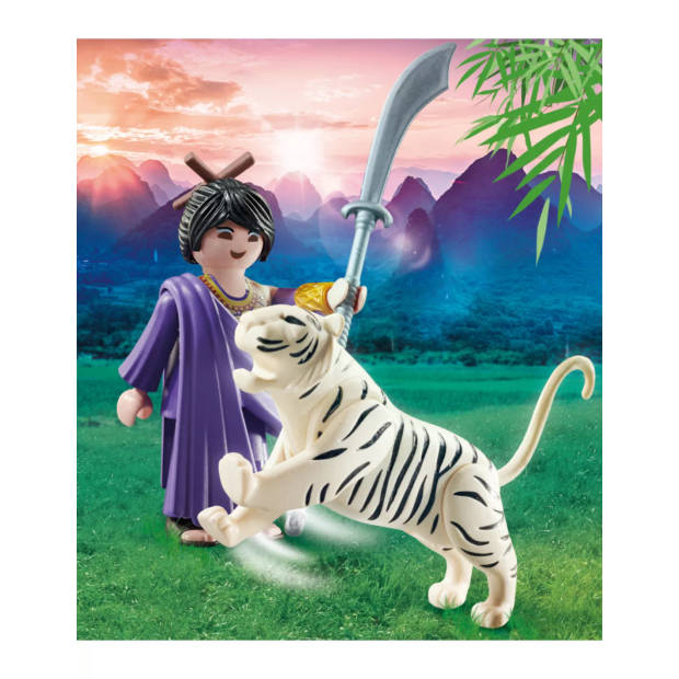 PLAYMOBIL Special Plus - Aziatische vechter met tijger (70382)