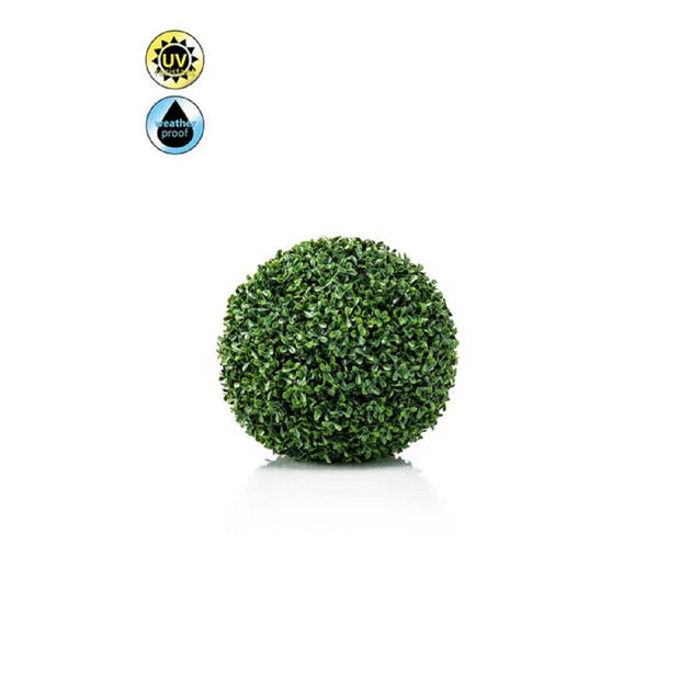 Buxus bol groen D28 cm kunstplant - Kunstplanten