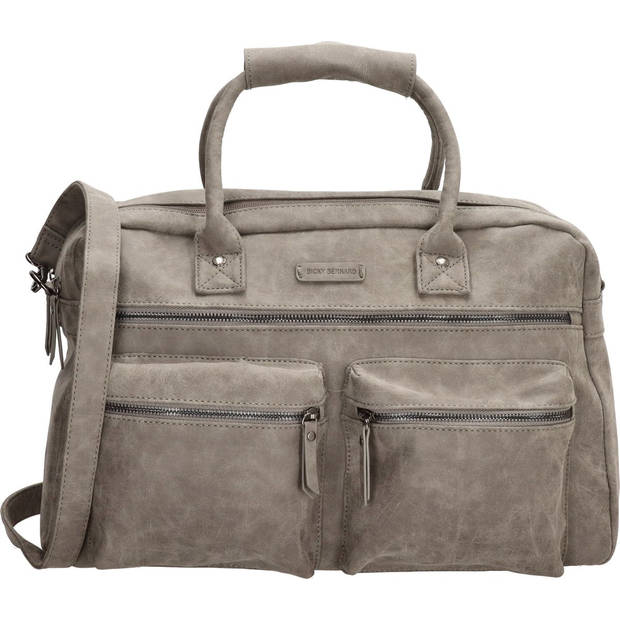 Gray Shoulder Bag, Crossbody Bag and Handbag - Bicky Bernard - 28x11x23cm - For every Occasion