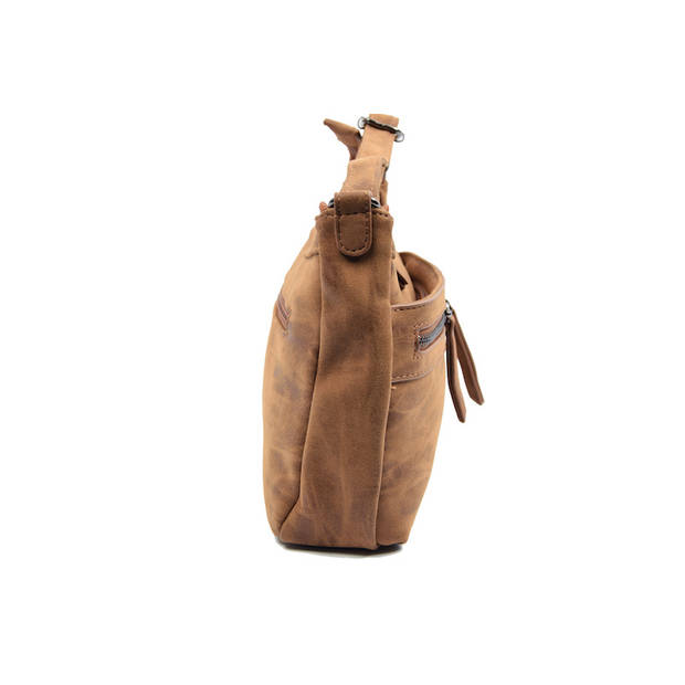 Bicky Bernard schoudertas - ideaal tassen van Bicky Bernard WDL029 Camel