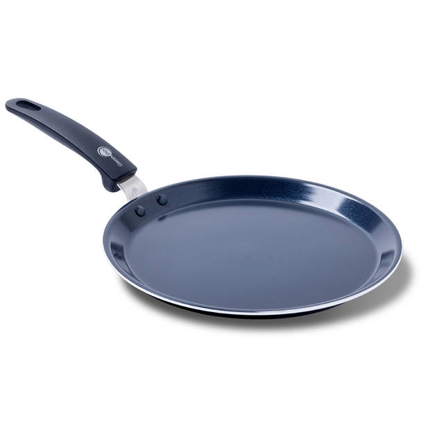 GreenPan Pannenkoekenpan / Crepepan Essentials - Zwart - ø 24 cm - keramische anti-aanbaklaag