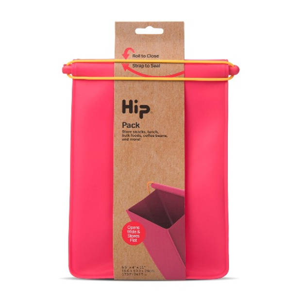 HIP - Herbruikbare Lunchzak, Pack - Groot, 4.1 Liter, Roze - HIP