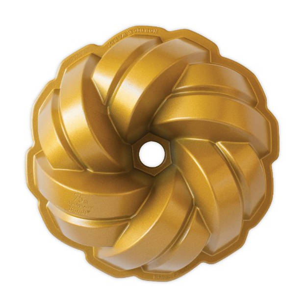Nordic Ware - Tulband Bakvorm "Braided Bundt "- Nordic Ware Premier Gold
