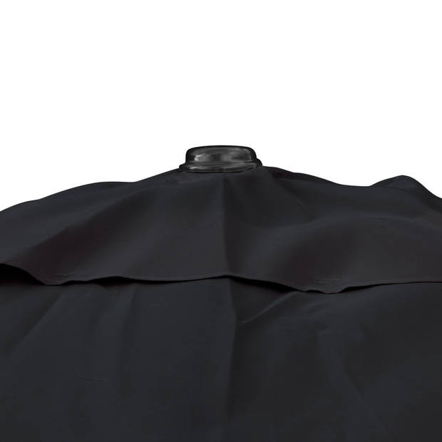 Kopu® Bilbao Parasolset Rechthoekig 150x250 cm met Voet - Zwart