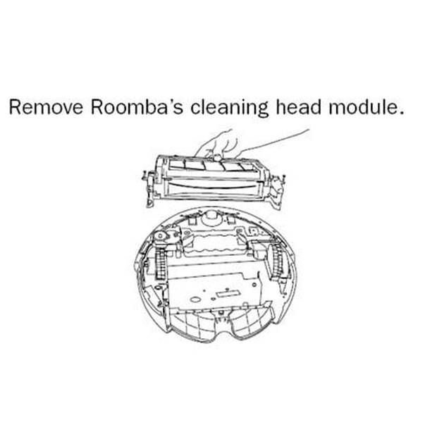 Irobot Borsteldeck Grey Cleaning Head Module With Brushes All 500