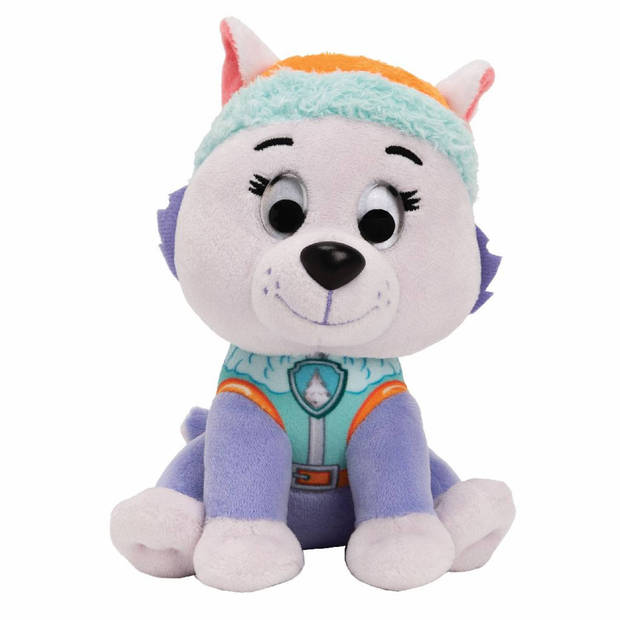 Nickelodeon knuffel Paw Patrol Everest 15 cm pluche paars