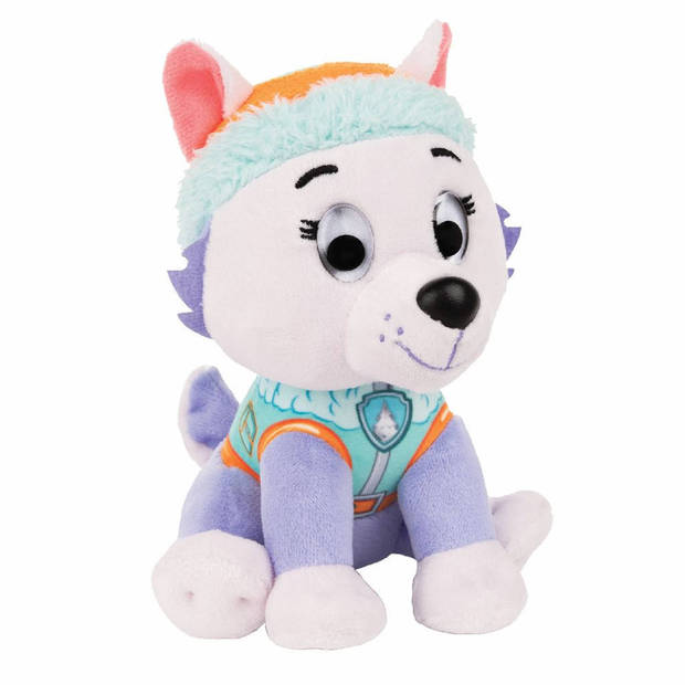 Nickelodeon knuffel Paw Patrol Everest 15 cm pluche paars