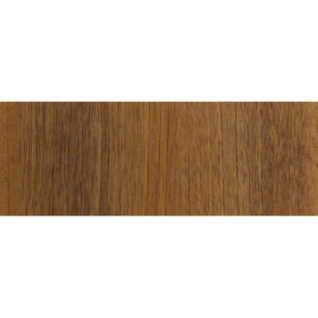 Decoratie plakfolie noten houtnerf look bruin 45 cm x 2 meter zelfklevend - Meubelfolie