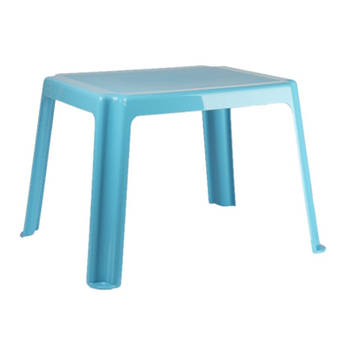 Kunststof kindertafel licht blauw 55 x 66 x 43 cm - Bijzettafels