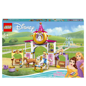 LEGO Disney Belle en Rapunzel's koninklijke paardenstal - 43195