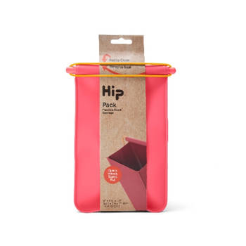 HIP - Herbruikbare Lunchzak, Pack - Medium, 2.6 Liter, Roze - HIP