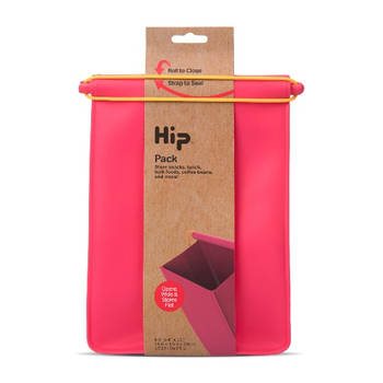 HIP - Herbruikbare Lunchzak, Pack - Groot, 4.1 Liter, Roze - HIP