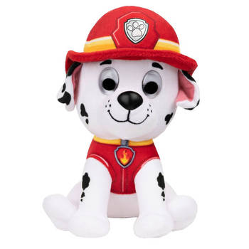 Nickelodeon knuffel Paw Patrol Marshall 11 cm pluche rood/wit