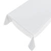 Tafelzeil/tafelkleed wit 140 x 245 cm - Tafelzeilen