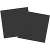 20x stuks servetten van papier zwart 33 x 33 cm - Feestservetten