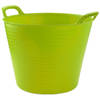 Flexibele emmer/wasmand groen 25 liter - Wasmanden