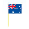 150x stuks grote coctailprikkers vlag Australie 9.5 cm - Cocktailprikkers