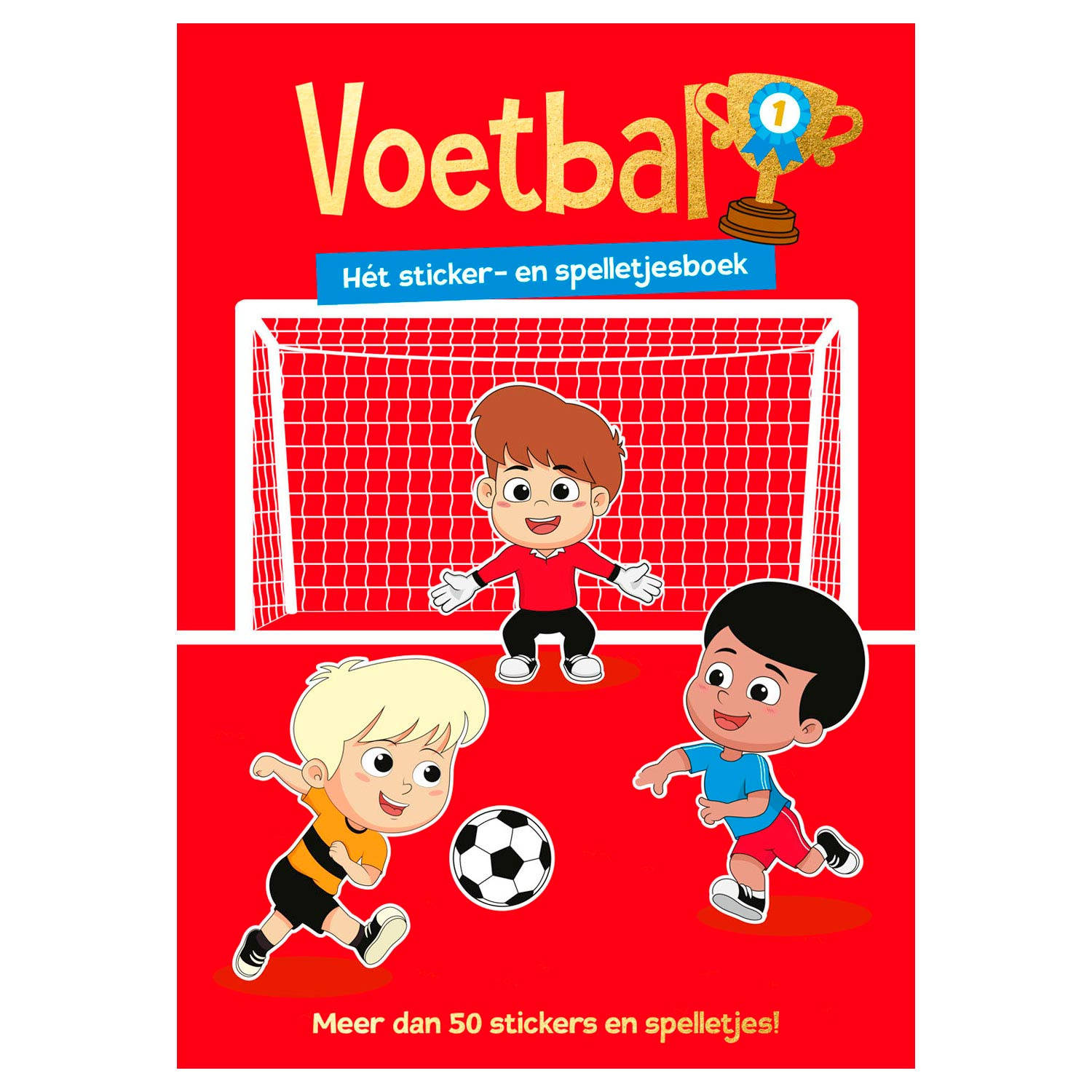 Rebo Productions stickerboek Voetbalstickers - en activiteiten