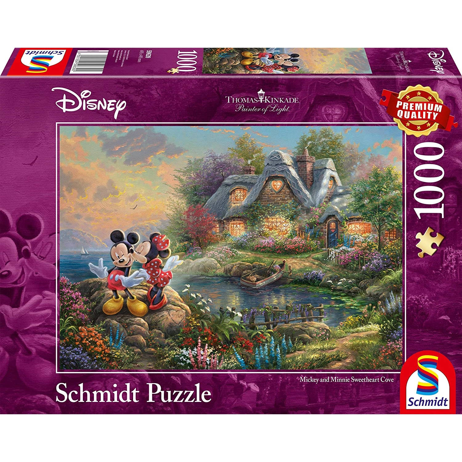 Schmidt Disney Mickey & Minnie, 1000 stukjes Puzzel