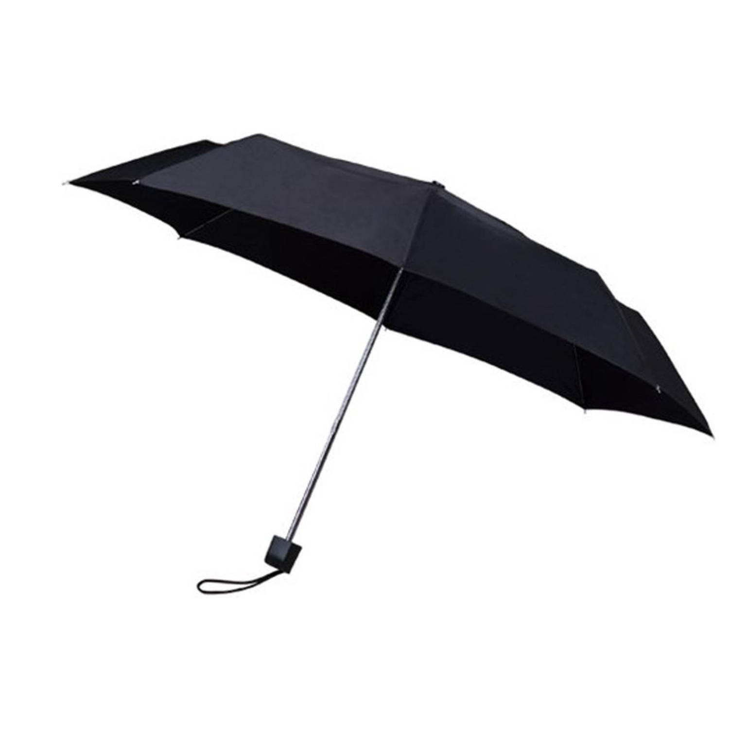 Opvouwbaar - Handopening Paraplu - Stevig Paraplu Met Diameter Van 100 Cm - Zwart