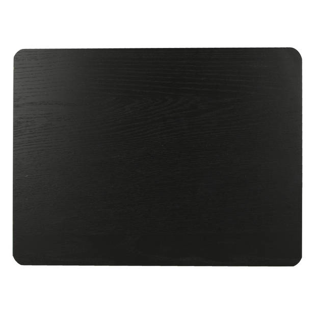 Creative Tops placemats 29,5 x 21 cm hout zwart