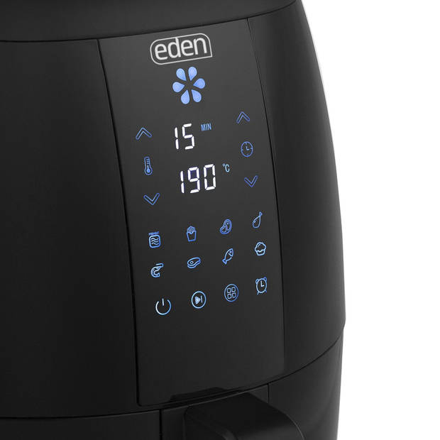 Eden ED-7005 Air Fryer Inhoud: 3.5 liter Digitale bediening
