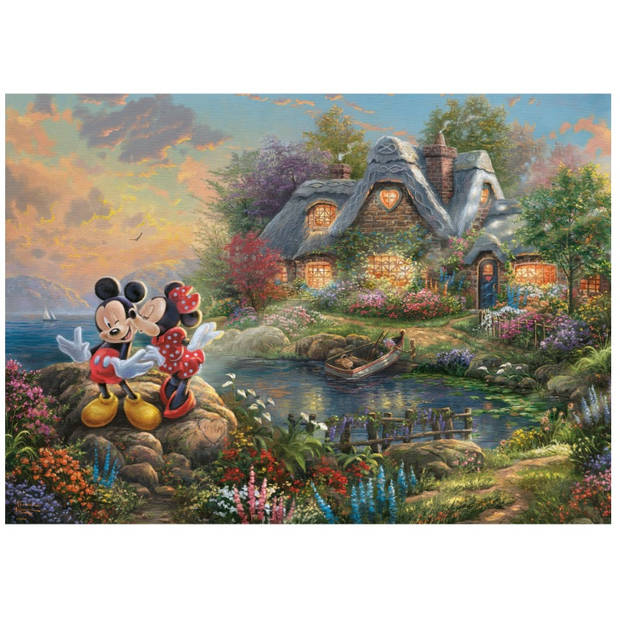 999 Games puzzel Disney Mickey & Minnie karton 1000 stukjes