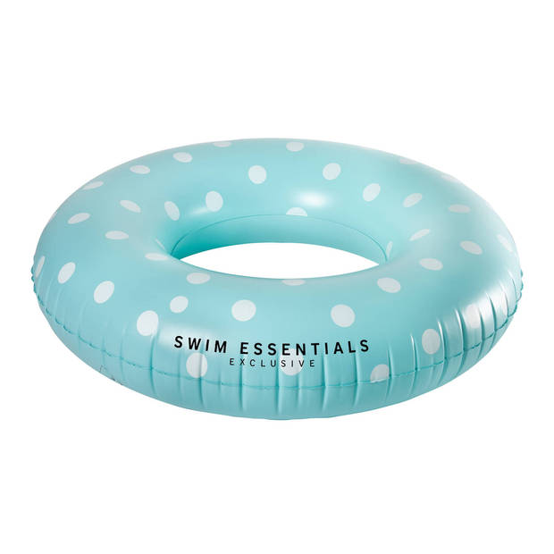 Swim Essentials Zwemband Blauw Met Witte Stippen 90 cm