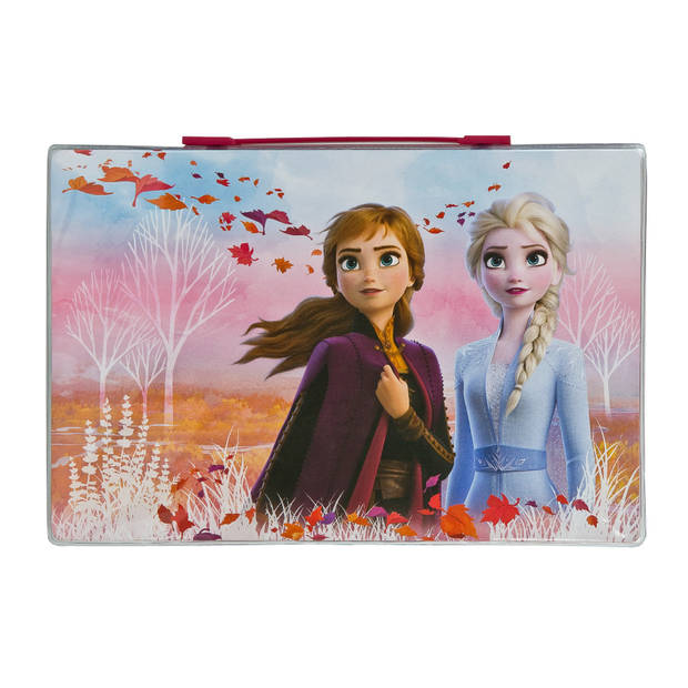 Frozen Disney kleurkoffer meer dan 100 delig - Frozen Elsa en Anna Kleurkoffer- Frozen - Frozen kleurpotloden