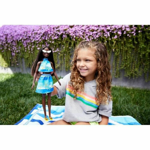 Mattel barbiepop Barbie Loves The Ocean meisjes 29,2 cm blauw
