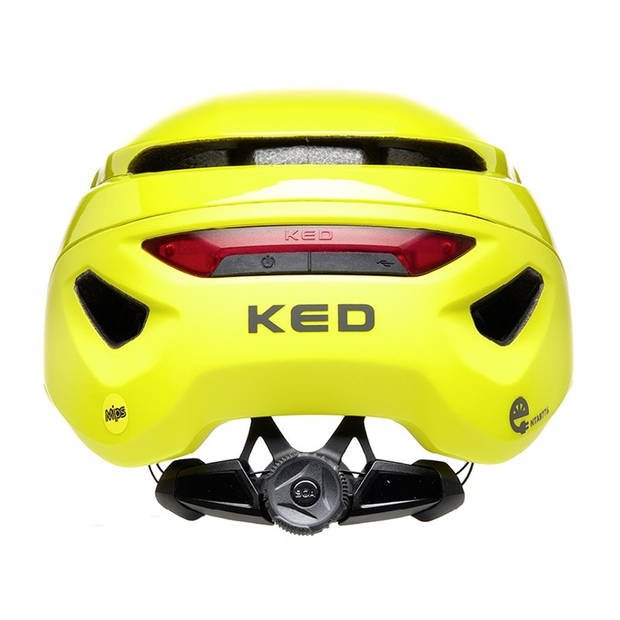 KED fietshelm Mitro UE-1 unisex geel maat 58-61 cm