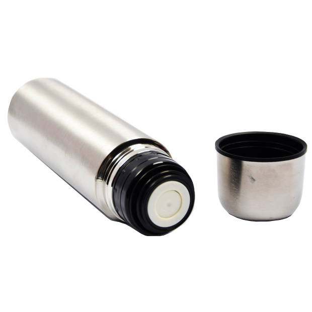 Leakproof Stainless Steel Thermos Bottle - 750 ml - Diameter 7 cm - Keeps Drinks Hot or Cold for a Long Time - Ideal for