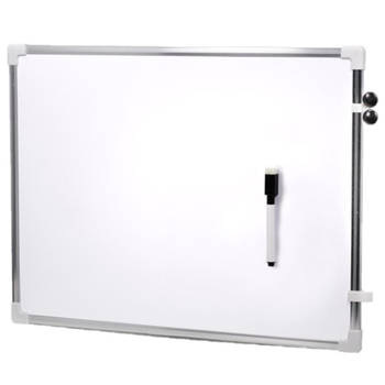 Magnetisch whiteboard met marker met wisser 60 x 40 cm - Whiteboards