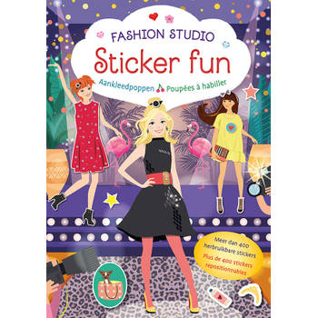 Deltas Fashion Studio Sticker Fun Aankleedpoppen