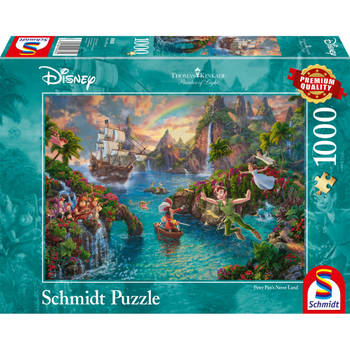 999 Games puzzel Disney Peter Pan 37,5 cm karton 1000 stukjes