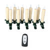 4goodz 10 stuks Draadloze LED Kerstverlichting - warm wit licht