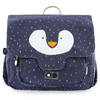 Trixie schooltas Mr. Penguin junior 7 liter 29cm polykatoen blauw